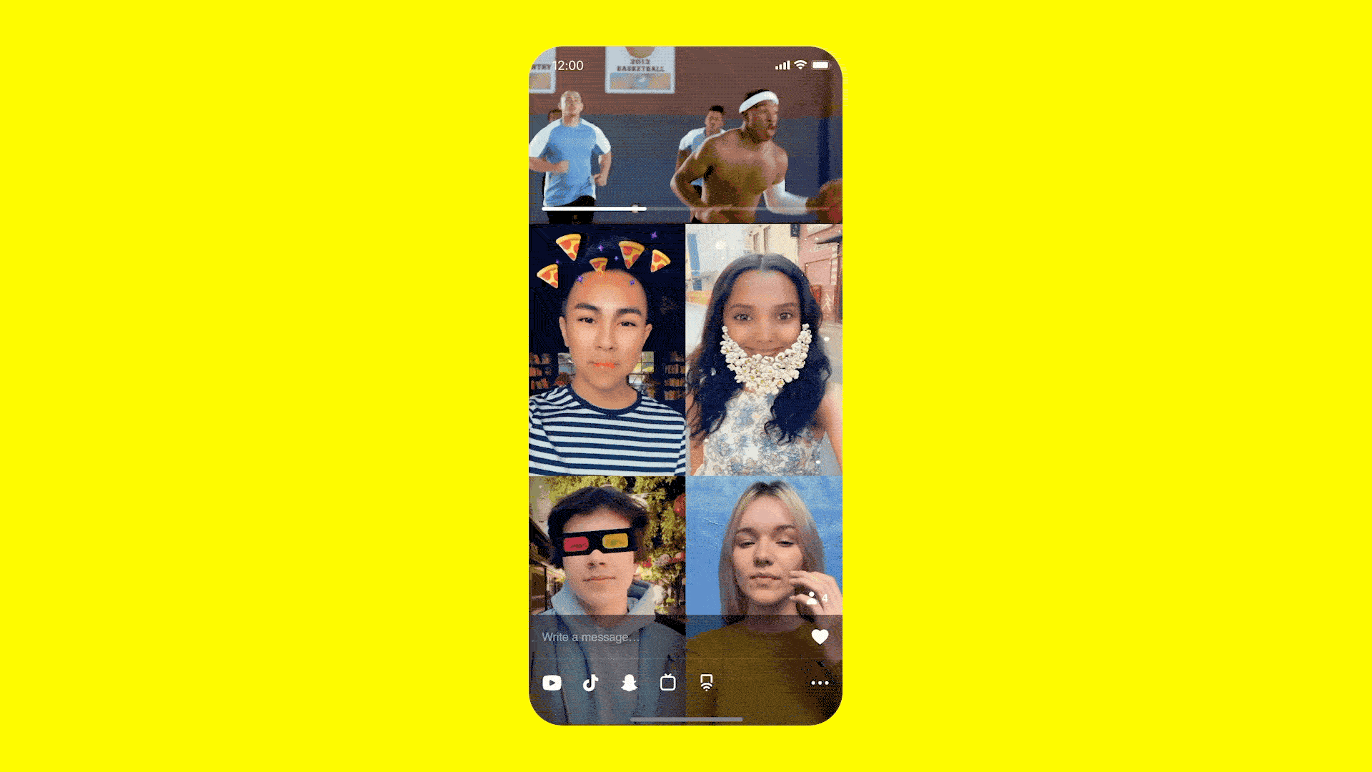 Snapchat lanza  su competencia de TikTok