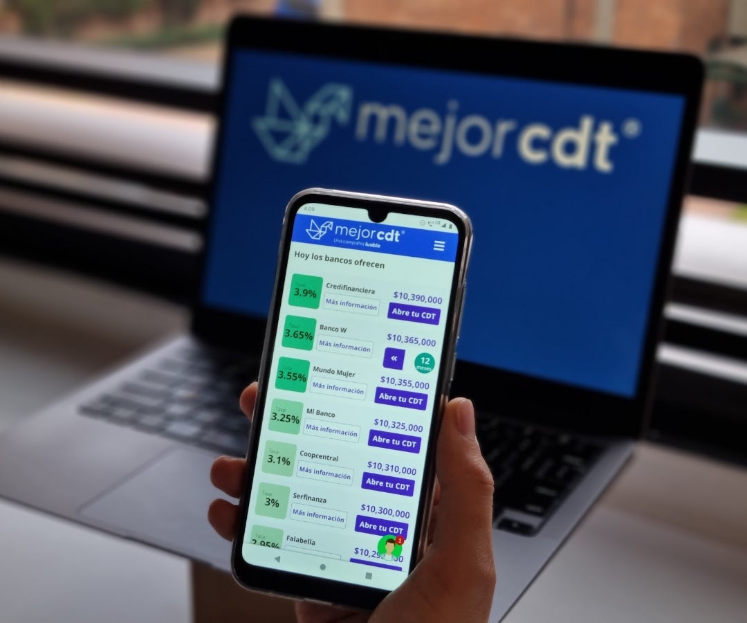 MejorCDT, la plataforma que te dice cuál CDT es más rentable